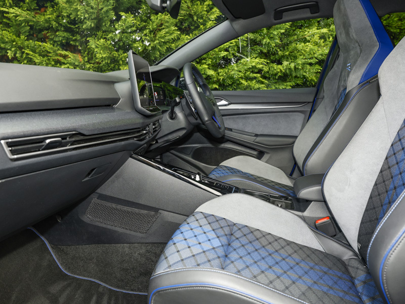Volkswagen Golf 2.0 Tsi 333 R Black Edition 4Motion Dsg Blue #5