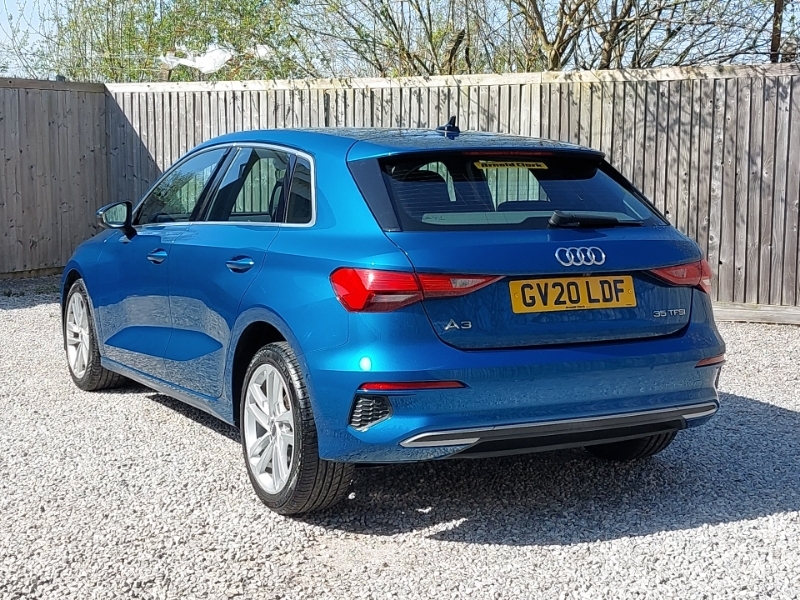 Audi A3 35 Tfsi Sport GV20LDF Blue #2