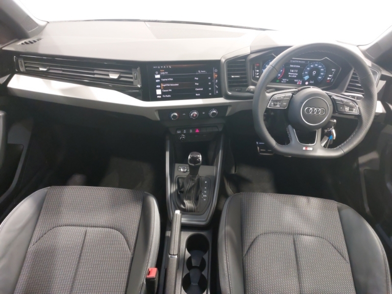 Audi A1 30 Tfsi Black Edition S Tronic ML25YFW White #3