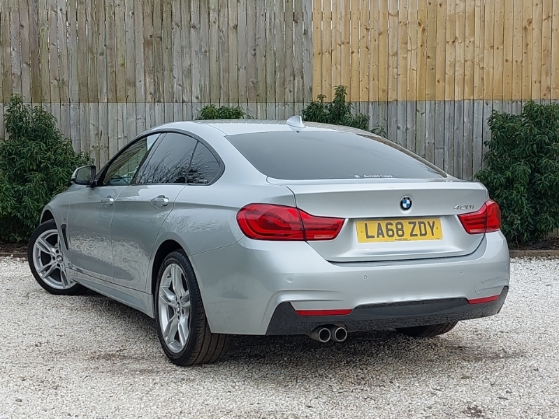 BMW 4 Series 420I M Sport Professional Media LA68ZDY Silver #2