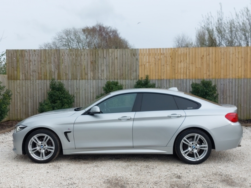 BMW 4 Series 420I M Sport Professional Media LA68ZDY Silver #4