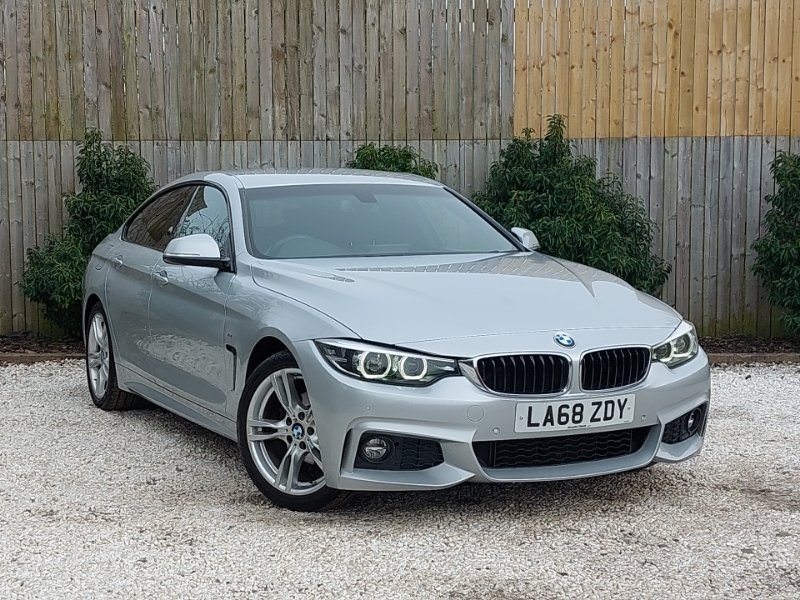 BMW 4 Series 420I M Sport Professional Media Silver