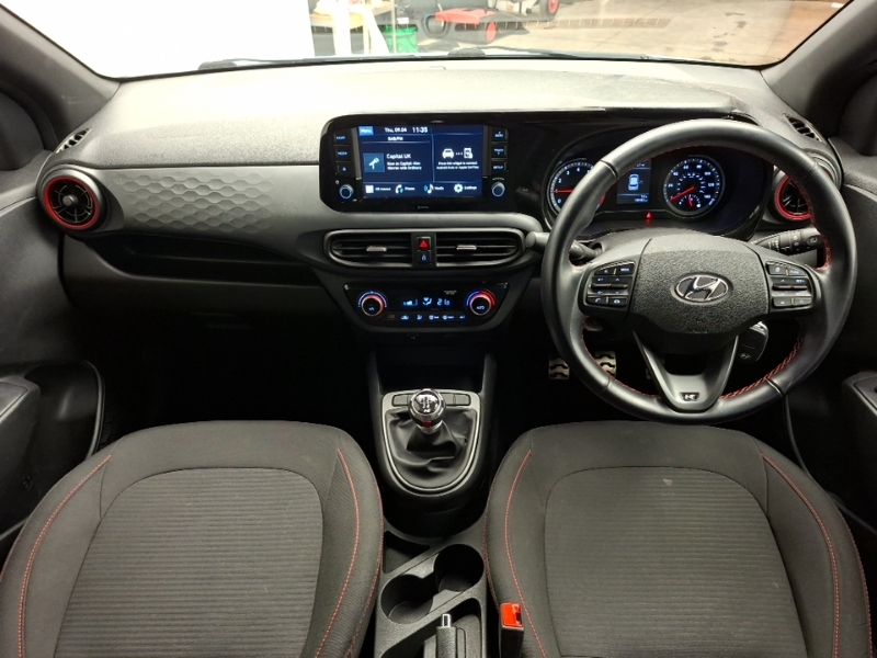 Hyundai I10 1.0 T-gdi N Line PX72YXN Silver #3