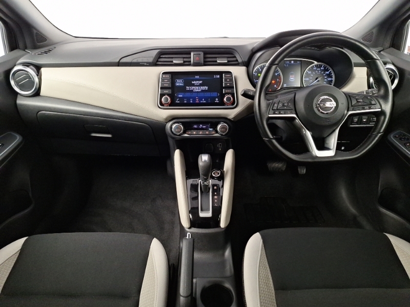 Nissan Micra 1.0 Ig-t 92 Tekna Cvt FG71UNV Black #3