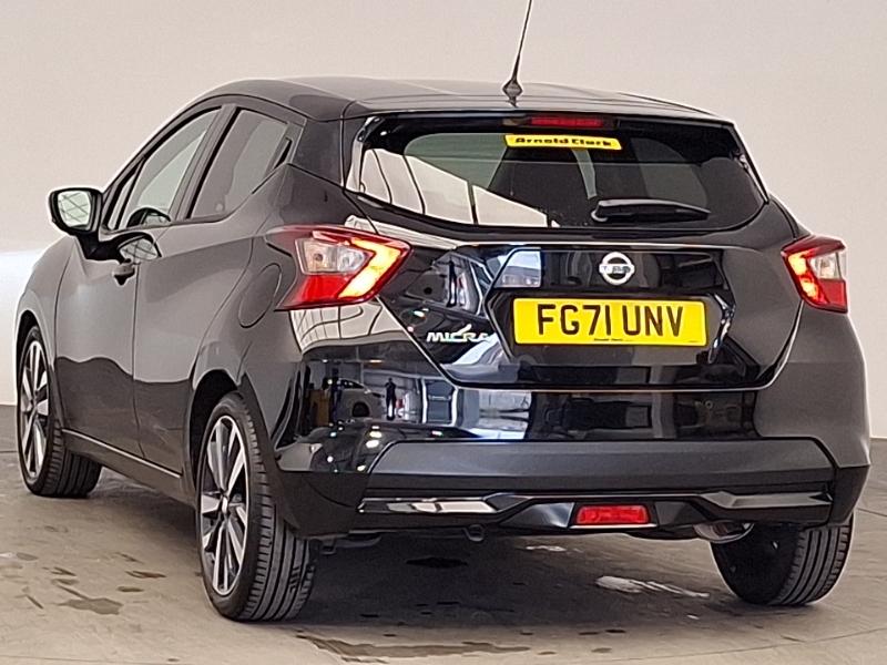 Nissan Micra 1.0 Ig-t 92 Tekna Cvt FG71UNV Black #2