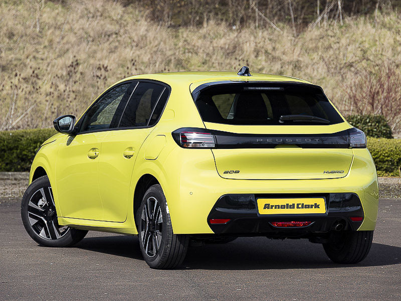 Peugeot 208 1.2 Hybrid 100 Allure E-dsc6 SD26WTL Yellow #2