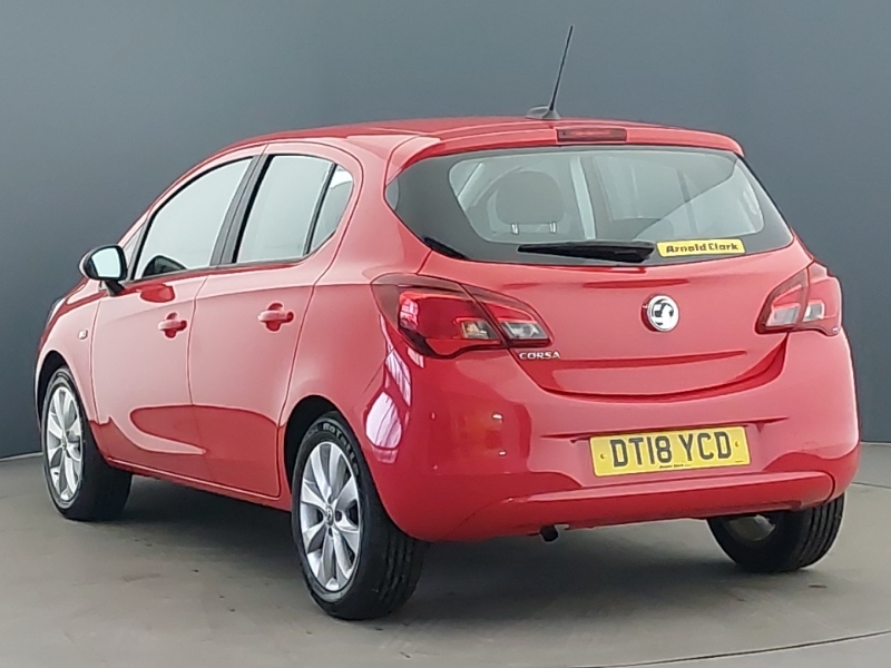 Vauxhall Corsa 1.4 75 Energy Ac DT18YCD Red #2