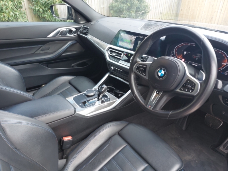 BMW 4 Series 420D Xdrive Mht M Sport Pro Edition Step SB21XRN Blue #6