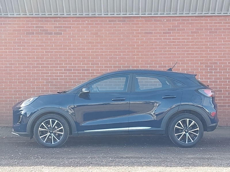 Ford Puma 1.0 Ecoboost Hybrid Mhev Titanium SA23LNE Blue #4