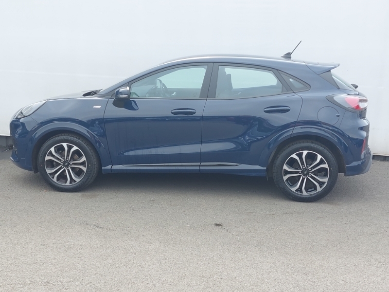 Ford Puma 1.0 Ecoboost Hybrid Mhev St-line YR23HUA Blue #4