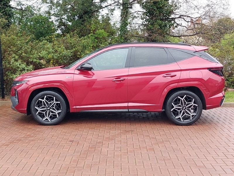 Hyundai Tucson 1.6 Tgdi 48V Mhd 180 N Line S 4Wd Dct DN23HWT Red #4