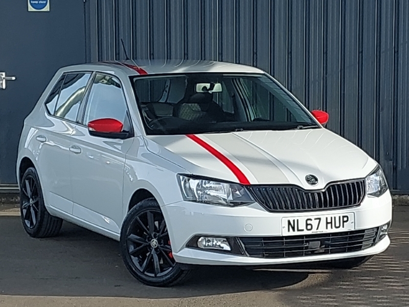 Skoda Fabia 1.0 Tsi Redline White