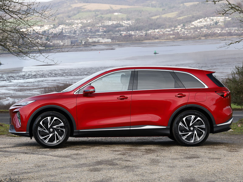 MG MGS6 180Kw Trophy Ev Long Range 77Kwh MGS6TD6 Red #5