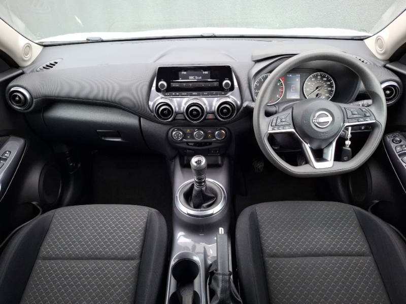 Nissan Juke 1.0 Dig-t 114 Visia SL23GOC White #3