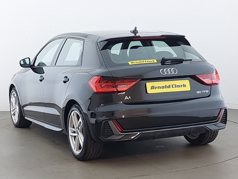Audi A1 30 Tfsi S Line CP69DVJ Black #2