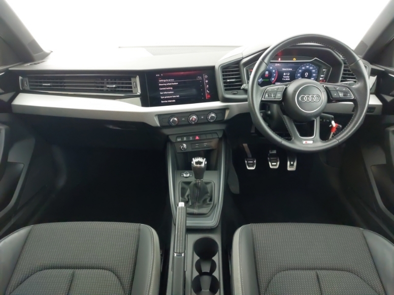 Audi A1 30 Tfsi S Line CP69DVJ Black #3