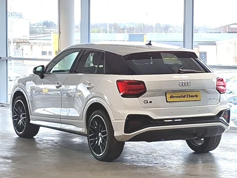 Audi Q2 35 Tfsi Black Edition SB21WYO White #2