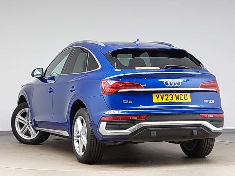 Audi Q5 45 Tfsi Quattro S Line S Tronic YV23WCU Blue #2