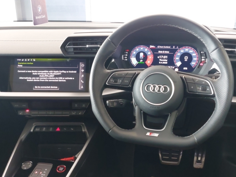 Audi S3 Tfsi Black Edition Quattro S Tronic SE73OVT Red #5