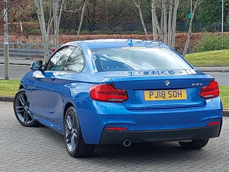 BMW 2 Series 218D M Sport Step Nav PJ18SOH Blue #2