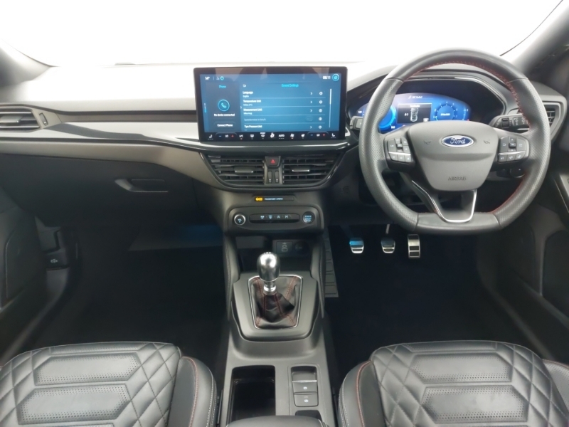 Ford Focus 1.0 Ecoboost Hybrid Mhev 155 St-line Vignale SF22WNX Red #3