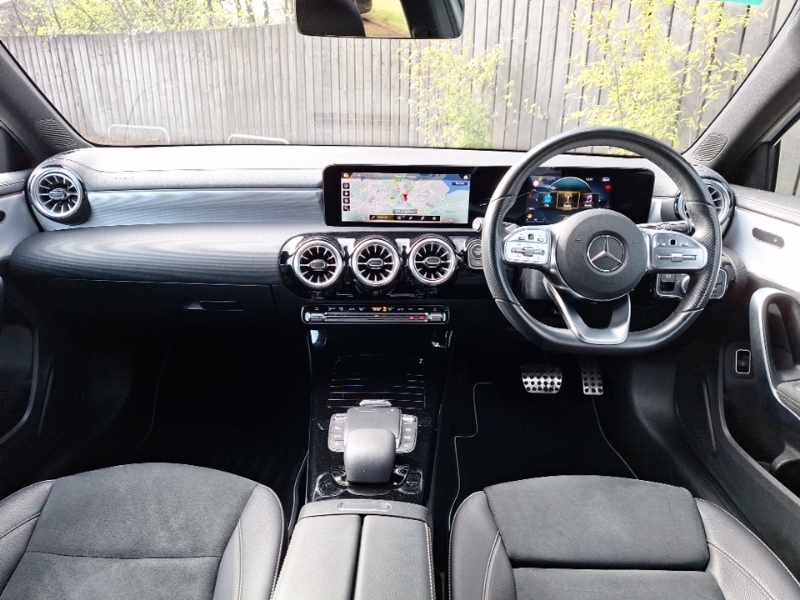 Mercedes-Benz A Class A200 Amg Line Executive Edition SN22OSU White #3