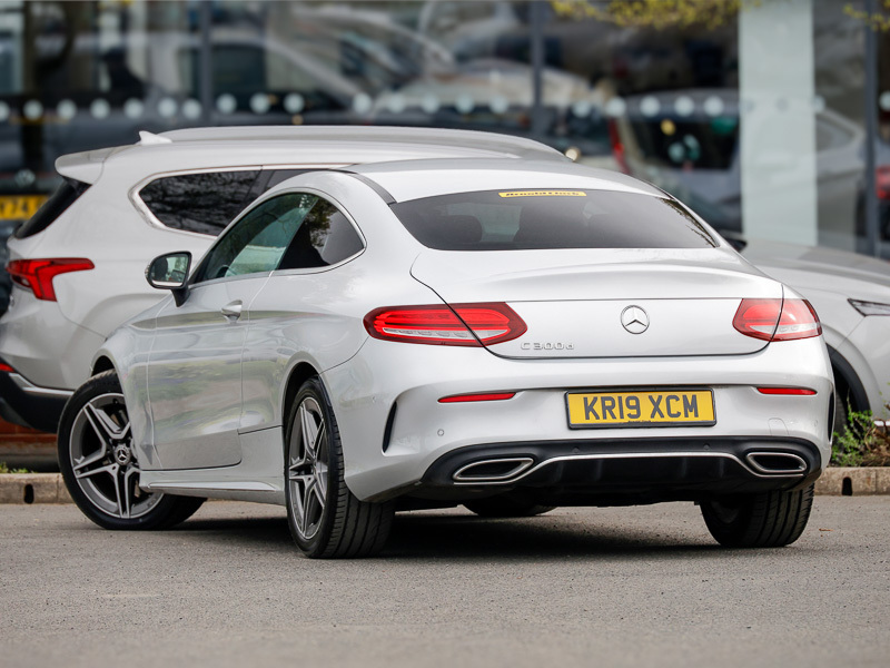 Mercedes-Benz C Class C300d Amg Line Premium 9G-tronic KR19XCM Silver #2