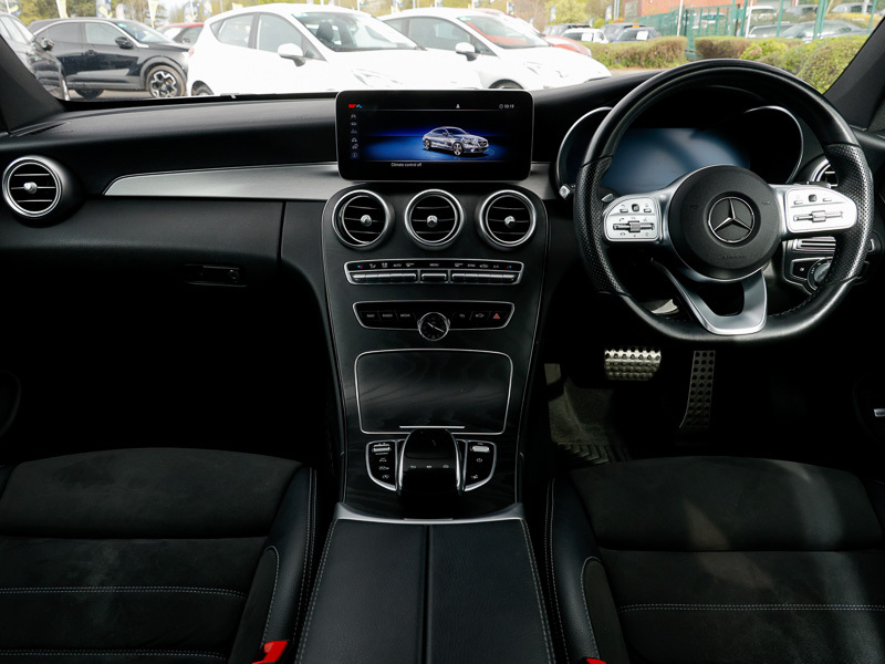 Mercedes-Benz C Class C300d Amg Line Premium 9G-tronic KR19XCM Silver #3