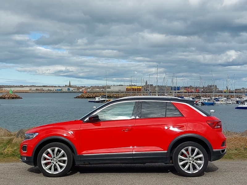 Volkswagen T-Roc 1.5 Tsi Evo Sel CK19XWY Red #4