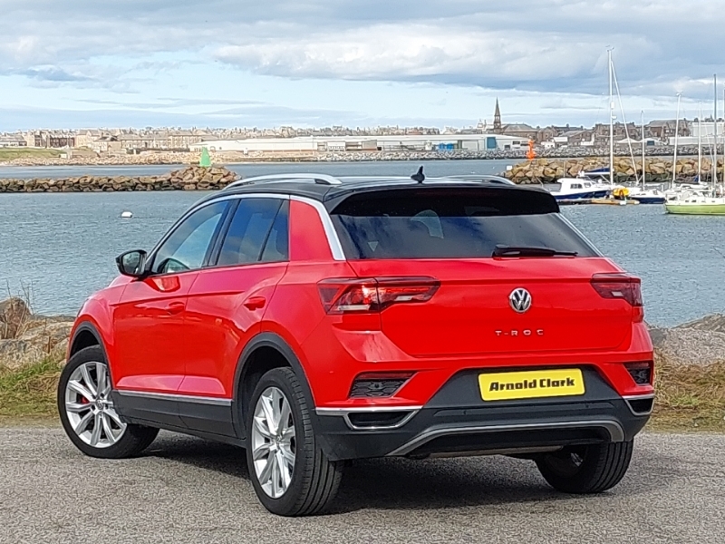 Volkswagen T-Roc 1.5 Tsi Evo Sel CK19XWY Red #2