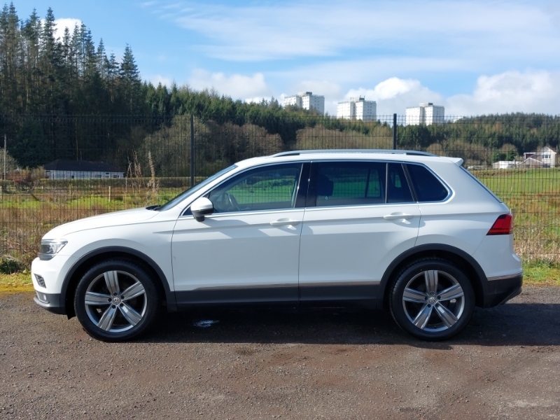 Volkswagen Tiguan 2.0 Tdi 150 4Motion Sel SF19RAO White #4