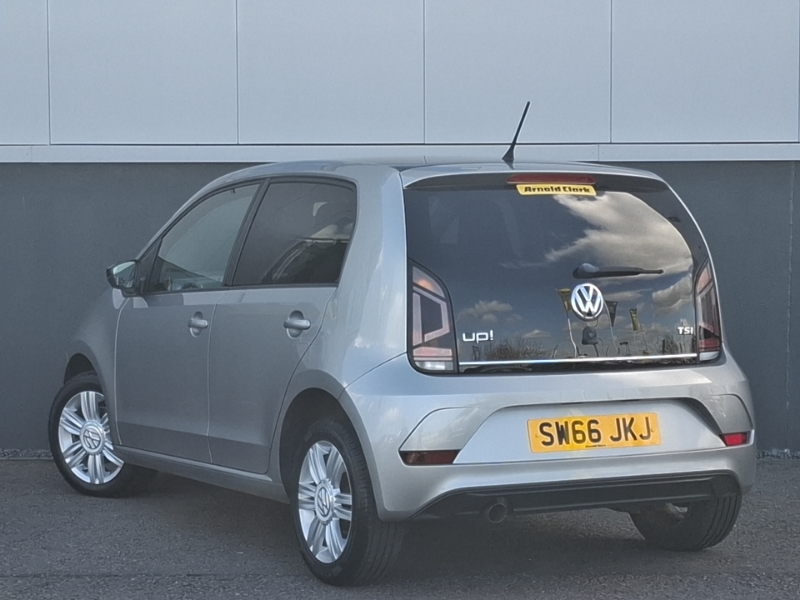 Volkswagen Up 1.0 90Ps High Up SW66JKJ Silver #2
