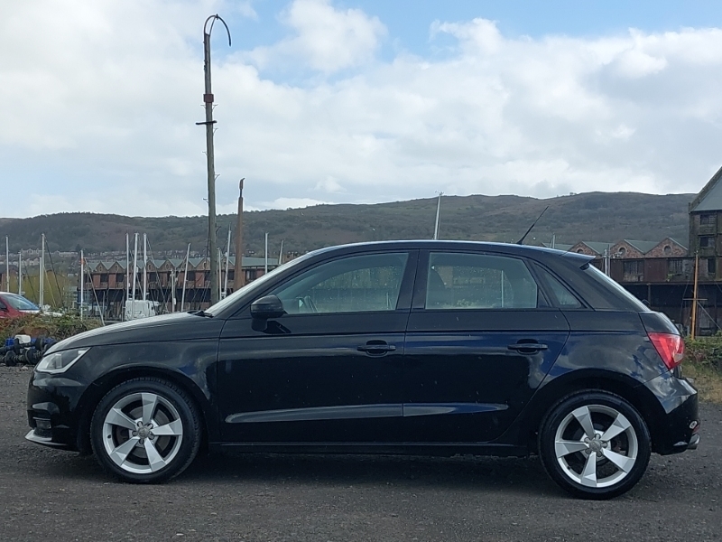 Audi A1 1.4 Tfsi Sport Nav SA68YNG Black #4
