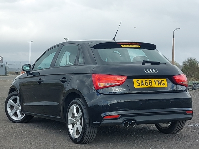 Audi A1 1.4 Tfsi Sport Nav SA68YNG Black #2