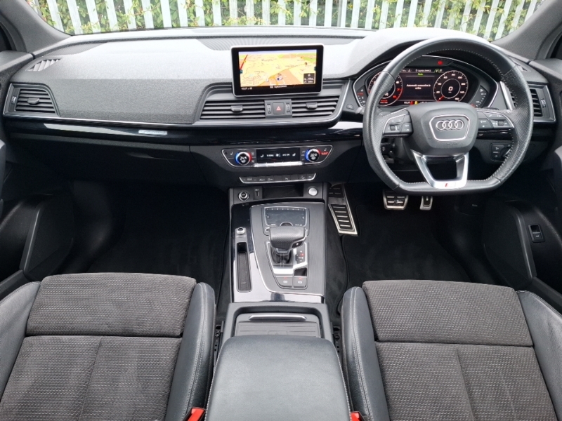 Audi Q5 45 Tfsi Quattro Black Edition S Tronic NU69HFD White #3