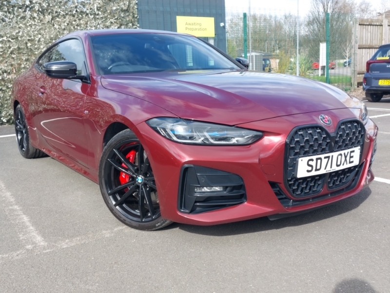 BMW 4 Series 420D Xdrive Mht M Sport Pro Edition Step Red