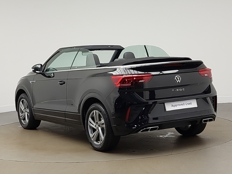 Volkswagen T-Roc 1.5 Tsi R-line Dsg SD26YTG Black #2