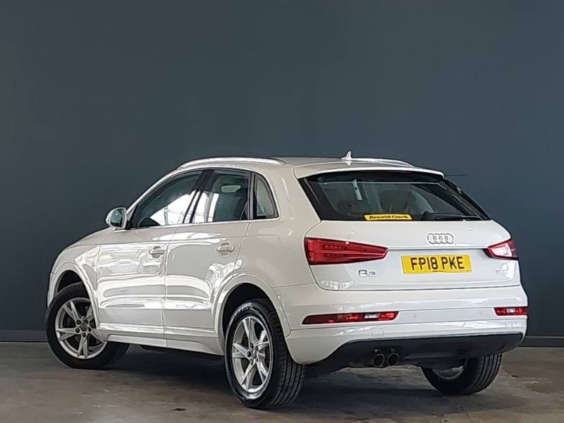 Audi Q3 Estate Special Edition 2.0 Tdi 184 Quattro S Lin FP18PKE White #2