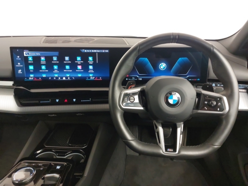 BMW 5 Series 520I M Sport Pro YG25KUP Grey #5