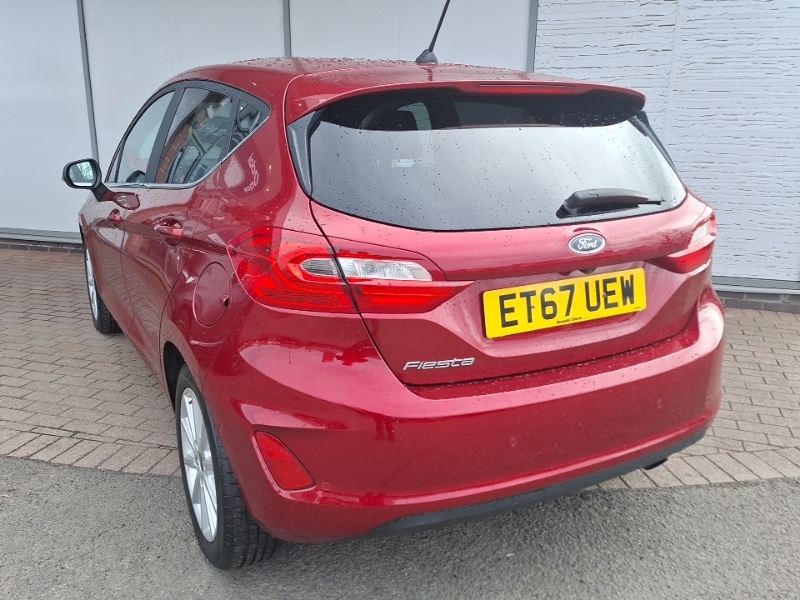 Ford Fiesta 1.0 Ecoboost 125 Titanium ET67UEW Red #2