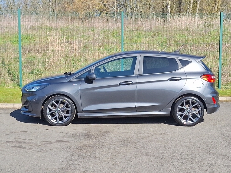 Ford Fiesta 1.0 Ecoboost Hybrid Mhev 125 St-line Edition SP72JSV Grey #4