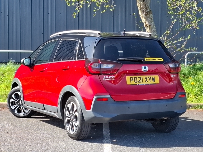 Honda Jazz 1.5 I-mmd Hybrid Crosstar Ex Ecvt PO21XYW Red #2