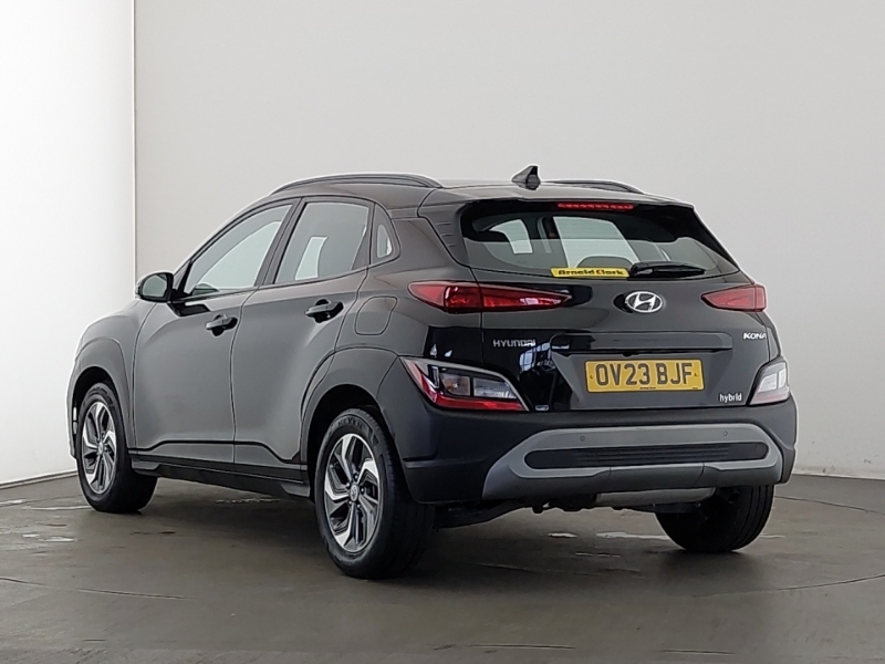 Hyundai Kona 1.6 Gdi Hybrid Se Connect Dct OV23BJF Black #2