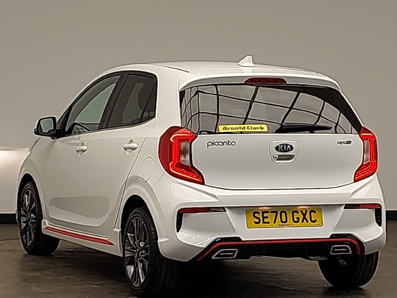 Kia Picanto 1.0 Gt-line 4 Seats SE70GXC White #2