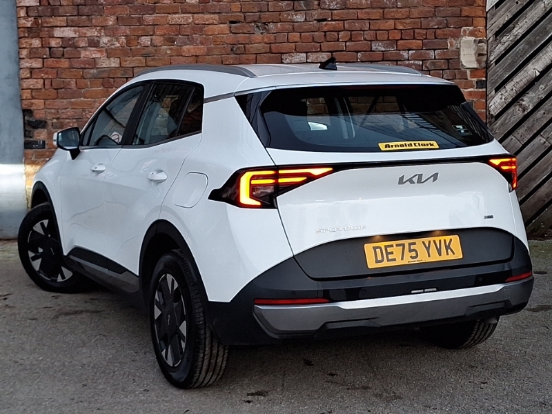 Kia Sportage 1.6T Gdi Hev Pure DE75YVK White #2