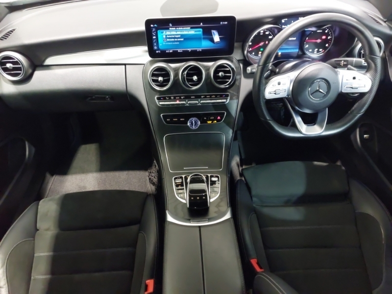 Mercedes-Benz C Class C300d Amg Line Premium 9G-tronic KM19BXL White #3