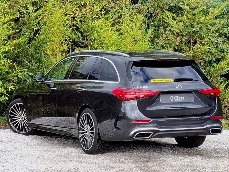 Mercedes-Benz C Class C200 Amg Line Premium Plus 9G-tronic Grey #2