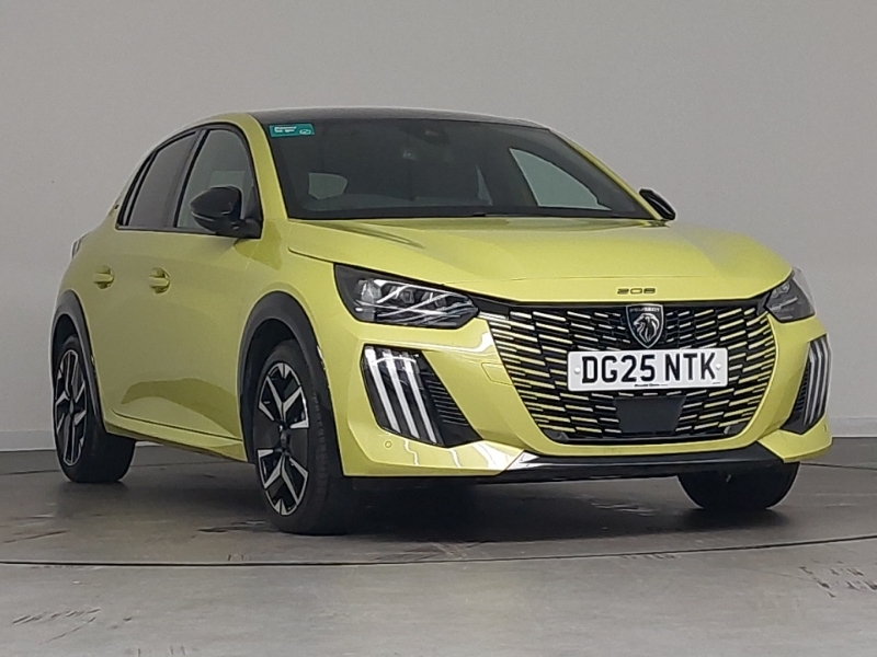 Peugeot 208 1.2 Hybrid 136 Gt E-dsc6 Yellow