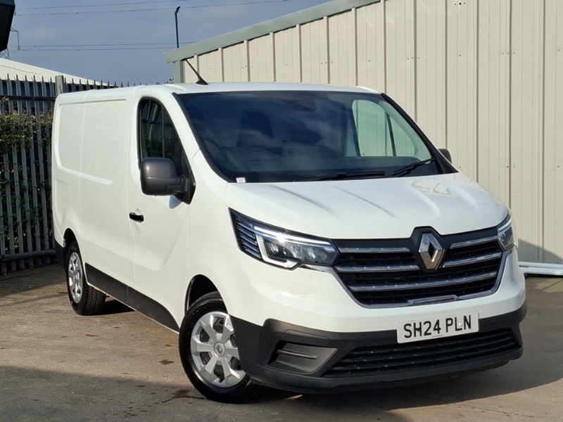 Renault Trafic Sl30 Blue Dci 130 Advance Van White