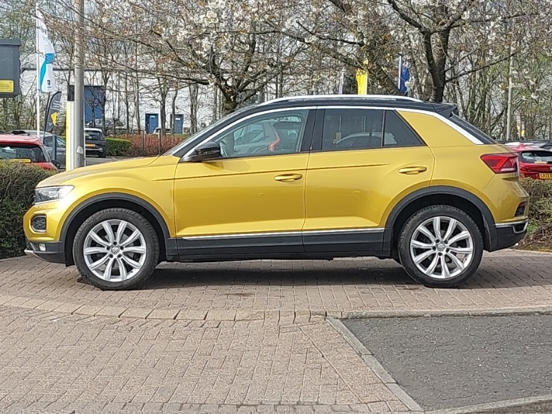 Volkswagen T-Roc 1.5 Tsi Evo Sel SY69UZP Yellow #4